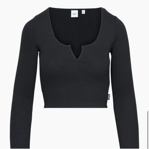 TNA wafflex scoopneck longsleeve notch longsleeve